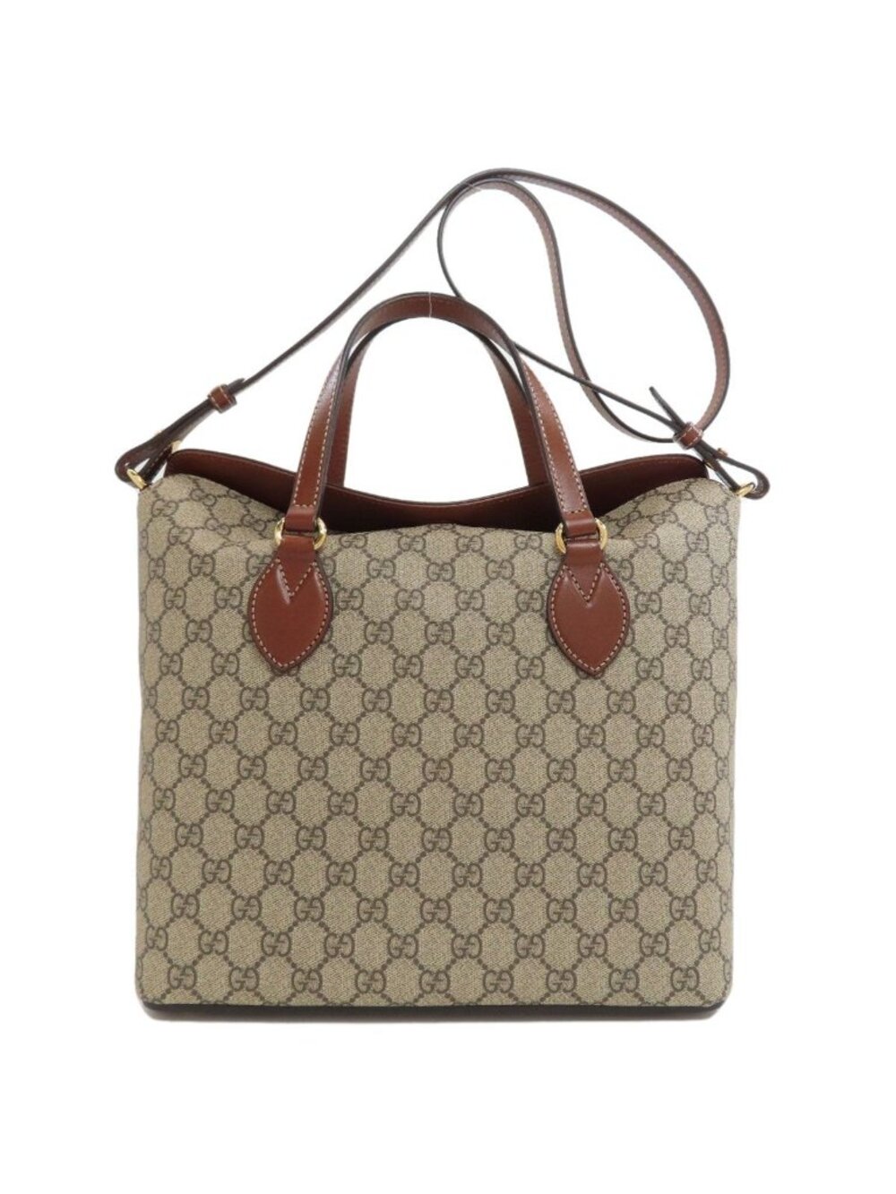 Gucci GG Supreme 2-Way Handbag